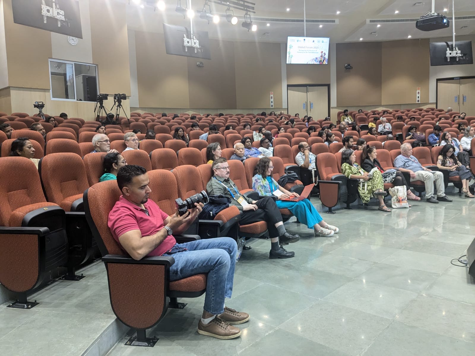 Audience at a professional conference
